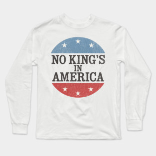 No-Kings Long Sleeve T-Shirt
