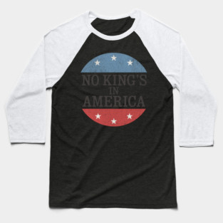 No-Kings Baseball T-Shirt