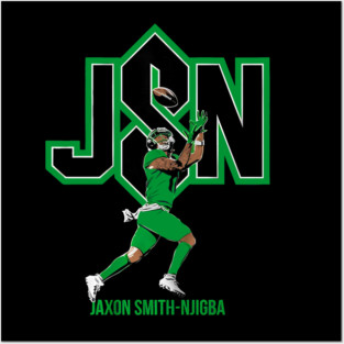 Jaxon Smith-Njigba JSN Posters and Art