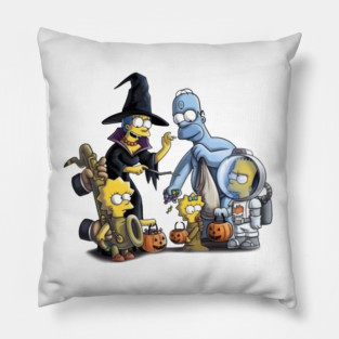 The Simpsons Treehouse of Horror Halloween Pillow