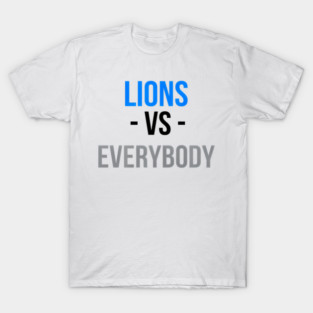 Detroit Lions – Vs Everybody Edition T-Shirt