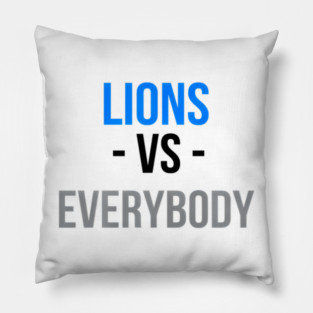 Detroit Lions – Vs Everybody Edition Pillow