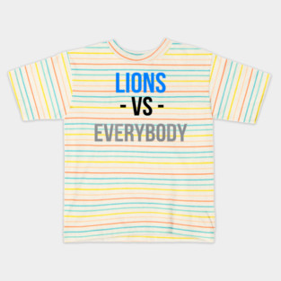 Detroit Lions – Vs Everybody Edition Kids T-Shirt