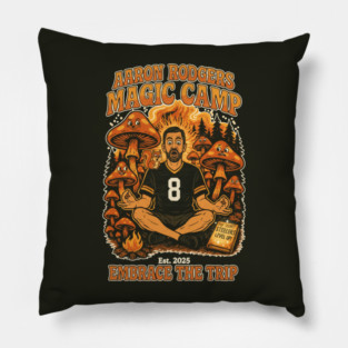 Aaron Rodgers Funny - Magic Camp Pillow