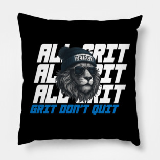 Detroit Lions – All Grit, No Quit Edition Pillow