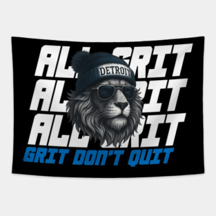 Detroit Lions – All Grit, No Quit Edition Tapestry