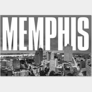 Memphis Cityscape Posters and Art