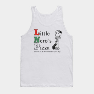 Little Nero’s Pizza – Home Alone Inspired Retro Logo Tank Top