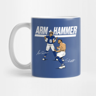 Jaxson Dart Cam Skattebo Giants Mug