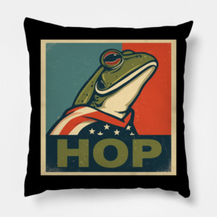 Portland-Frog Pillow