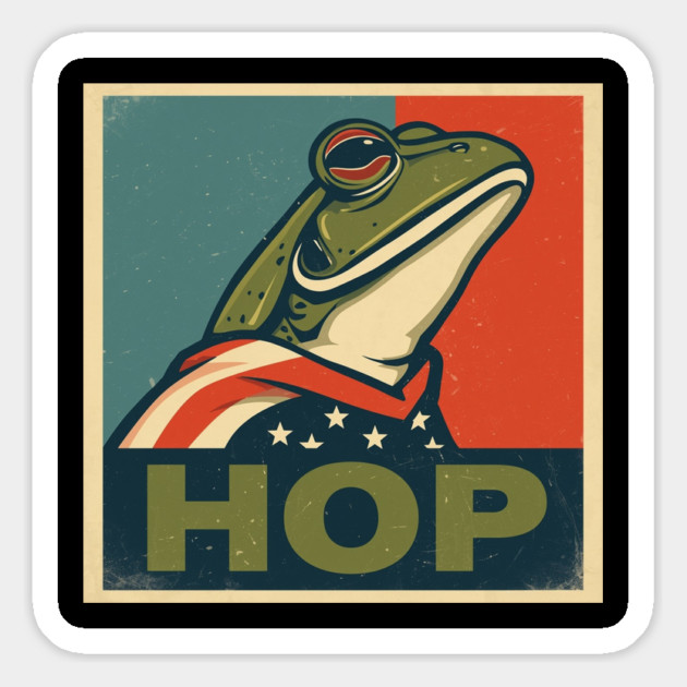 Portland-Frog Magnet by Creatifly Graphic Tees