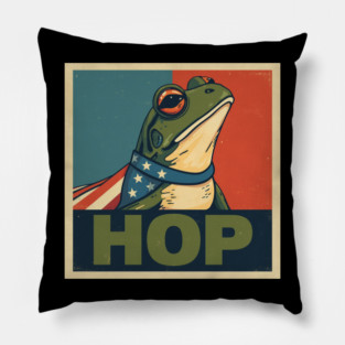 Portland-Frog Pillow