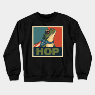 Portland-Frog Crewneck Sweatshirt