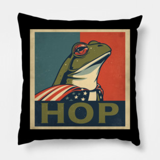 Portland-Frog Pillow