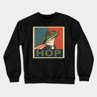 Portland-Frog Crewneck Sweatshirt