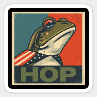 Portland-Frog Magnet