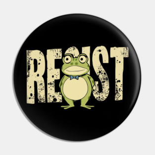 Portland-Frog Pin