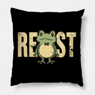 Portland-Frog Pillow