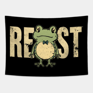 Portland-Frog Tapestry