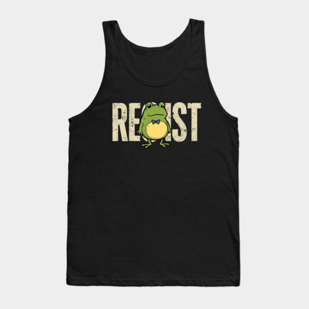 Portland-Frog Tank Top by Creatifly Graphic Tees
