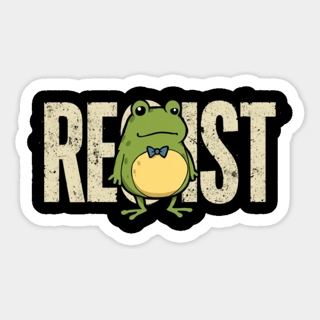 Portland-Frog Magnet by Creatifly Graphic Tees