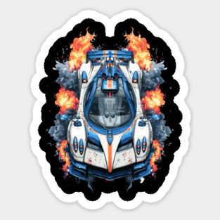 OPEL 3 Mecha Drift car Sticker