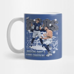Jaxson Dart & Cam Skattebo New York G The Bros Mug
