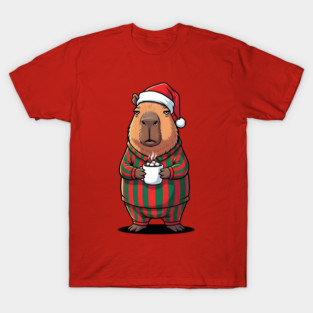 Capybara Christmas T-Shirt