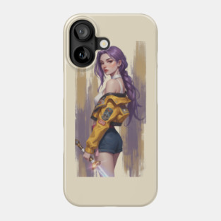 kpop Rumi artistic portrait Phone Case