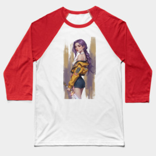 kpop Rumi artistic portrait Baseball T-Shirt