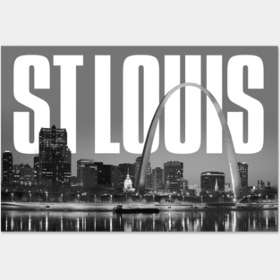 St. Louis Cityscape Posters and Art