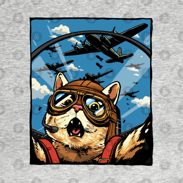 Cat Pilot by GoshWow®