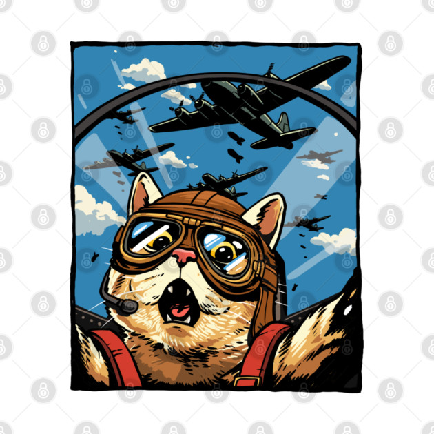Cat Pilot by GoshWow®