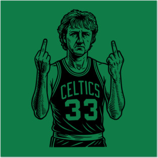 Larry Bird Legend Posters and Art