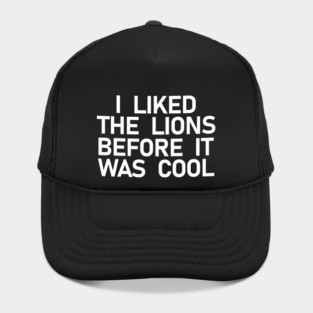 Lions Football Hat