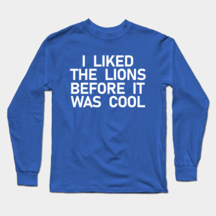 Lions Football Long Sleeve T-Shirt