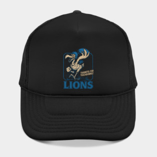 Vintage Detroit Lions Happy Thanksgiving Hat