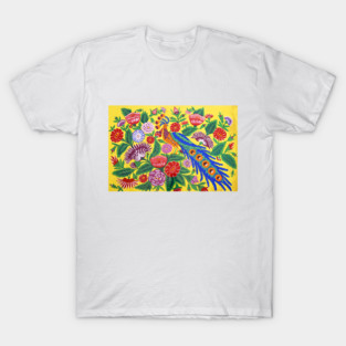 Maria Prymachenko, Bird - Folk Art, Ukrainian Gift T-Shirt
