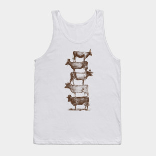 Cow Cow Nuts Tank Top