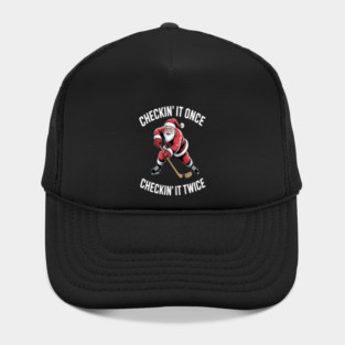 Santa Hockey Hat