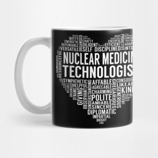 Nuclear Medicine Technologist Heart Mug