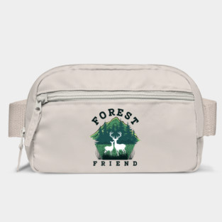 Forest Friend Deer T-Shirt - Nature Wildlife Camping Hiking Graphic Tee Bag