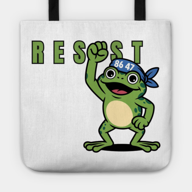 Portland-Frog Tote by Creatifly Graphic Tees
