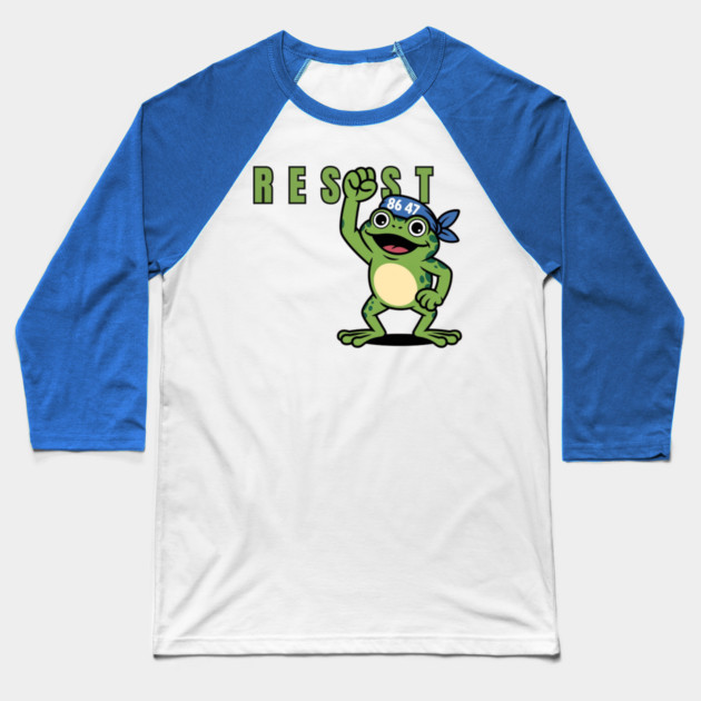 Portland-Frog Baseball T-Shirt by Creatifly Graphic Tees