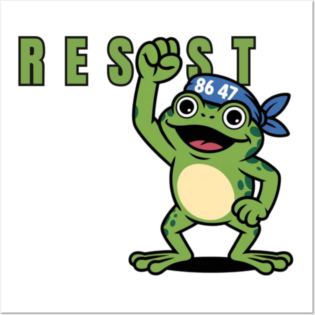 Portland-Frog Wall Art by Creatifly Graphic Tees