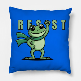 Portland-Frog Pillow