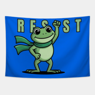 Portland-Frog Tapestry