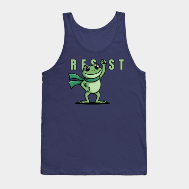 Portland-Frog Tank Top by Creatifly Graphic Tees