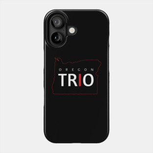 Oregon Trio Association Red Phone Case