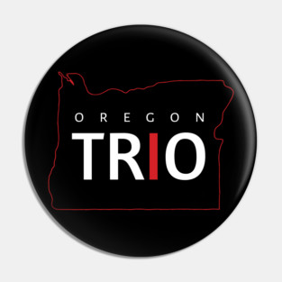 Oregon Trio Association Red Pin
